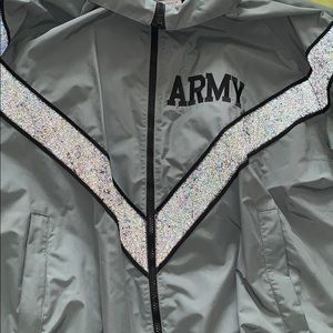 Army windbreaker